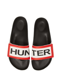Hunter Original Adjustable Logo Slide Sandal