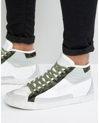 Religion Uptown Hi Top Leather Sneakers