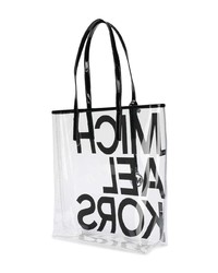MICHAEL Michael Kors Michl Michl Kors Graphic Logo Clear Shoulder Bag