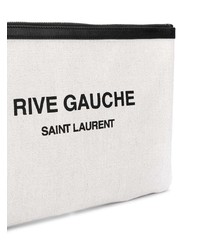 Saint Laurent Rive Gauche Print Clutch