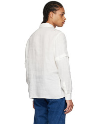 Paloma Wool Off White Linen Shirt