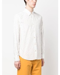 Paul Smith Abstract Pattern Long Sleeve Shirt
