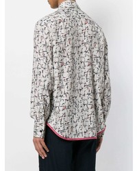 Lanvin Abstract Print Casual Shirt