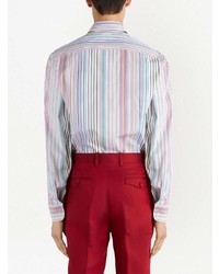 Etro All Over Stripe Print Shirt