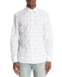 Gucci Allover Bee Print Woven Shirt