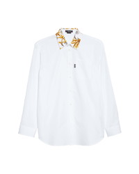 Versace Barocco Collar Cotton Shirt