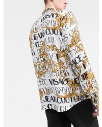 VERSACE JEANS COUTURE Barocco Logo Print Shirt