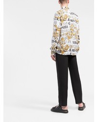 VERSACE JEANS COUTURE Barocco Logo Print Shirt