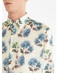 Etro Botanical Print Cotton Shirt