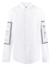 Versus Checkerboard Detail Shirt