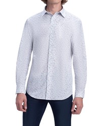 Bugatchi Classic Button Up Shirt In Iris At Nordstrom