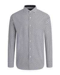 Bugatchi Classic Fit Dot Button Up Shirt