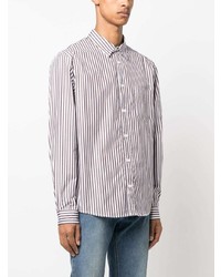 A.P.C. Clt Stripe Print Cotton Shirt
