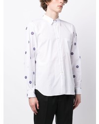 Comme des Garcons Homme Deux Comme Des Garons Homme Deux Long Sleeve Cotton Shirt