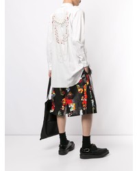 Comme Des Garcons Homme Plus Comme Des Garons Homme Plus Pearls Print Long Shirt