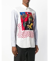 Comme Des Garcons SHIRT Comme Des Garons Shirt Comme Des Garons X Basquiat Printed Shirt