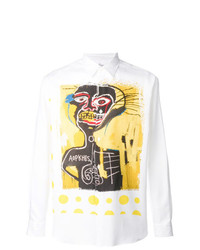 Comme Des Garcons SHIRT Comme Des Garons Shirt Comme Des Garons X Basquiat Printed Shirt