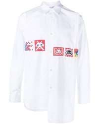 Comme Des Garcons SHIRT Comme Des Garons Shirt Graphic Print Asymmetric Shirt