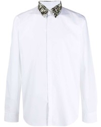 Fendi Contrasting Collar Shirt