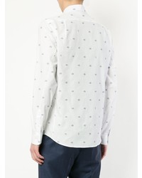 Gieves & Hawkes Crown Print Shirt