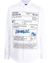 DSQUARED2 Customs Print Shirt