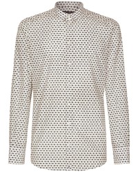 Dolce & Gabbana Dg Print Long Sleeve Shirt
