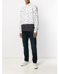 PS Paul Smith Dotted Colour Block Shirt
