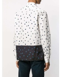 PS Paul Smith Dotted Colour Block Shirt