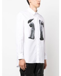 Simone Rocha Easy Graphic Print Shirt