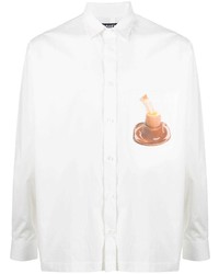 Jacquemus Egg Print Long Sleeve Shirt
