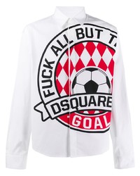 DSQUARED2 Goal Print Shirt