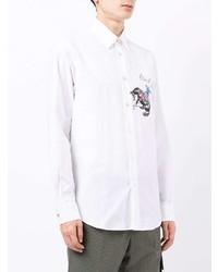 Paul Smith Graphic Print Cotton Shirt