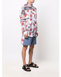 Thebe Magugu Graphic Print Long Sleeve Shirt