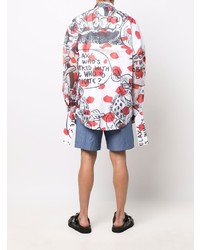 Thebe Magugu Graphic Print Long Sleeve Shirt