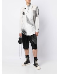 Julius Graphic Print Long Sleeve Shirt