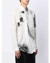 Julius Graphic Print Long Sleeve Shirt