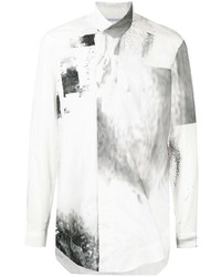 Julius Graphic Print Long Sleeve Shirt