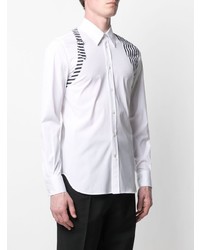 Alexander McQueen Harness Detail Long Sleeve Shirt