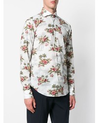 Dell'oglio Hawaiian Print Shirt