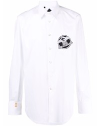 Billionaire In The Space Patch Slim Fit Shirt