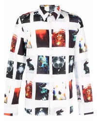 PS Paul Smith Instant Photo Print Long Sleeve Shirt