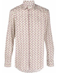 Etro Ladybug Print Cotton Blend Shirt