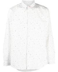 Paul Smith Letter Print Button Up Shirt