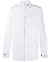 Dolce & Gabbana Logo Detail Button Up Shirt