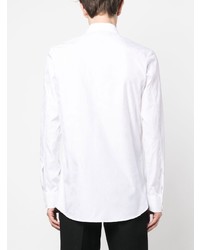 Alexander McQueen Logo Print Cotton Shirt