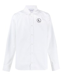 Lourdes Logo Print Cotton Shirt