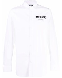 Moschino Logo Print Cotton Shirt
