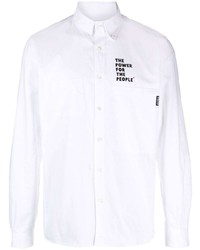 The Power for the People Logo Print Cotton Shirt