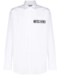 Moschino Logo Print Cotton Shirt