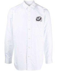 Ports V Logo Print Cotton Shirt